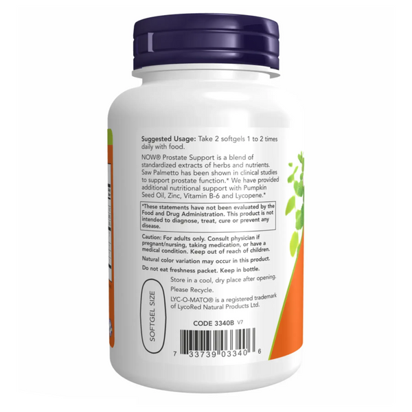 Prostate Support від NOW Foods &mdash; комплекс для підтримки простати (90 капсул) PROS-NOW-90-001 фото
