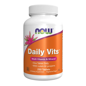 Комплекс вітамінів і мінералів Daily Vits від NOW Foods (250 таблеток) NOW-DAYV-250-002 фото