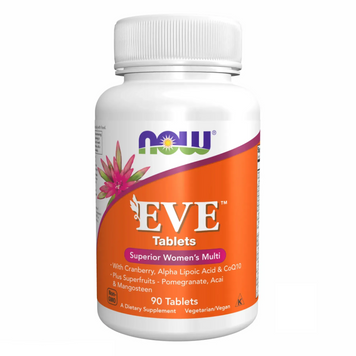 Комплекс вітамінів і мінералів для жінок EVE від NOW Foods (90 таблеток) NOW-EVE-090-001 фото