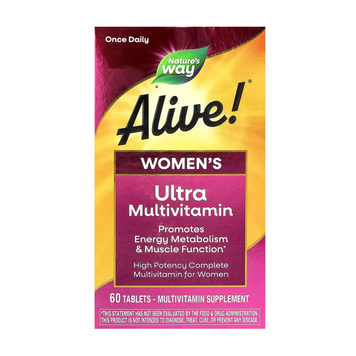 Комплекс вітамінів і мінералів для жінок Alive! від Nature's Way (60 таблеток) NAW-WUM-060-001 фото